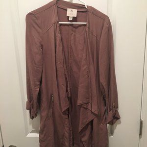 Light Pink Loose Blazer